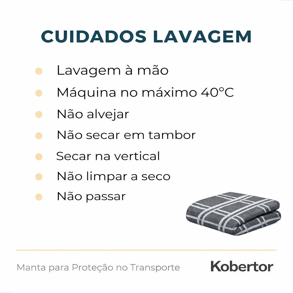 Kit 6 Cobertores Mantas Proteção Móveis Mudança Transporte